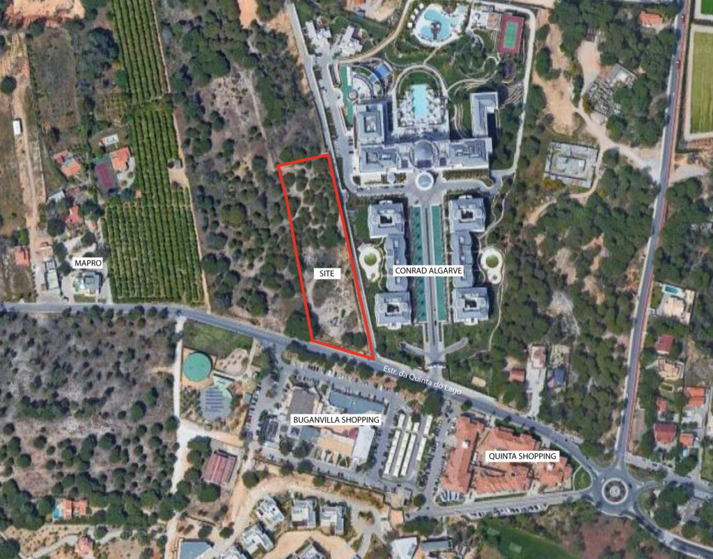 site for sale in quinta do lago